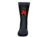 Mullet Merino Socks - Black/Red