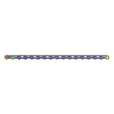 Kette Red E1 Flattop, 12-fach, PowerLock - Rainbow