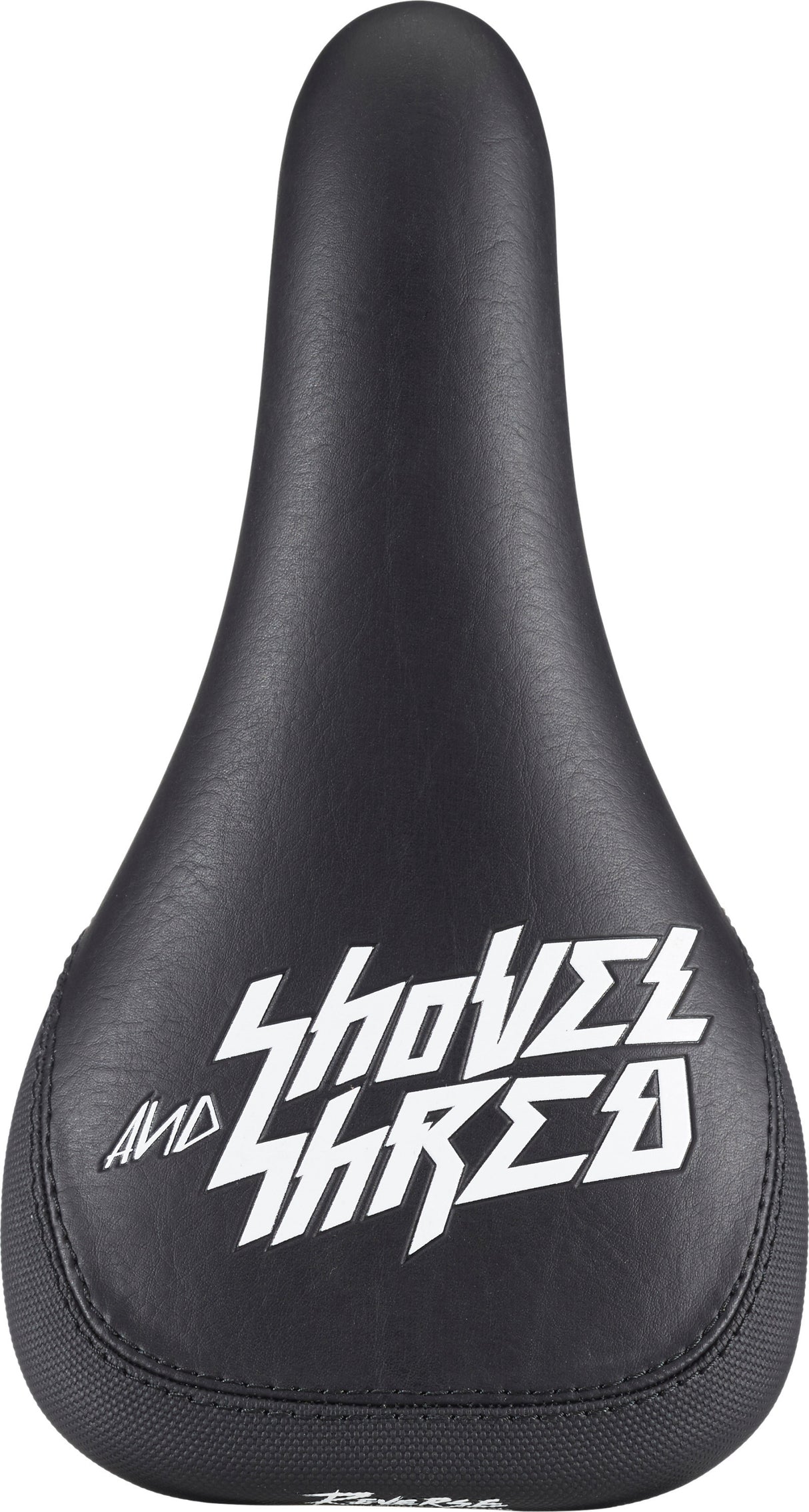 Shovel & Shred Saddle - Black/White 