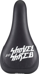 Shovel & Shred Saddle - Black/White 