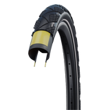 Marathon Efficiency Evo, Super Race, 28" Faltreifen TLR, E-50 - schwarz/reflex