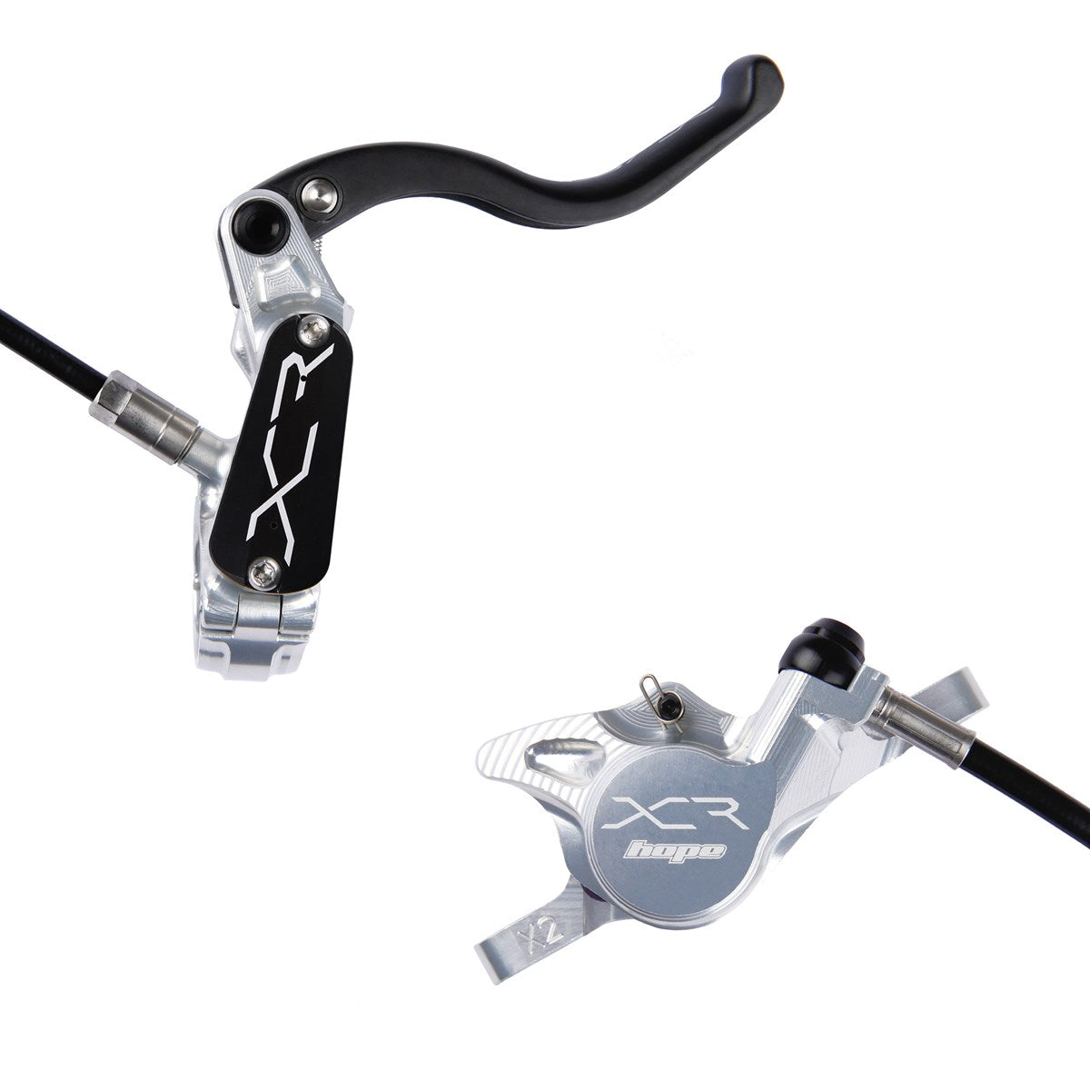 XCR Pro X2 Scheibenbremse - silber