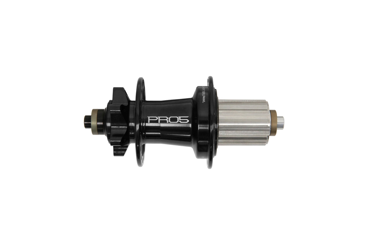 Pro 5 Hinterradnabe 32 Loch - schwarz - Shimano Stahl Freilauf