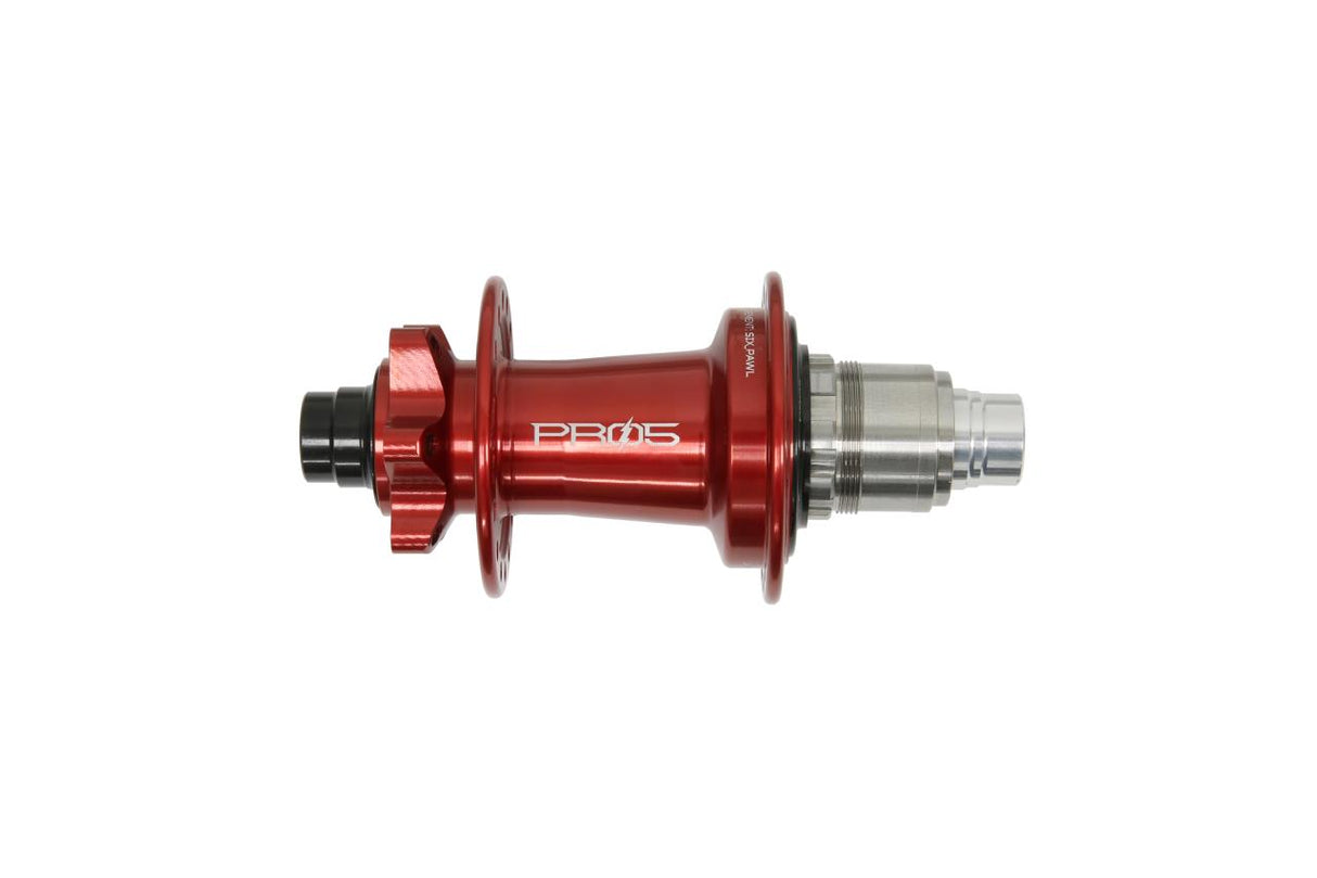 Pro 5 E-Bike Hinterradnabe 32 Loch - rot - Sram XD Freilauf