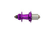 Pro 5 rear hub 32 hole - Centerlock - purple - Shimano aluminum freewheel 
