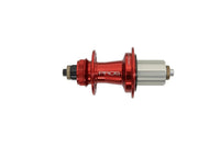 Pro 5 rear hub 32 hole - Centerlock - red - Shimano aluminum freewheel 