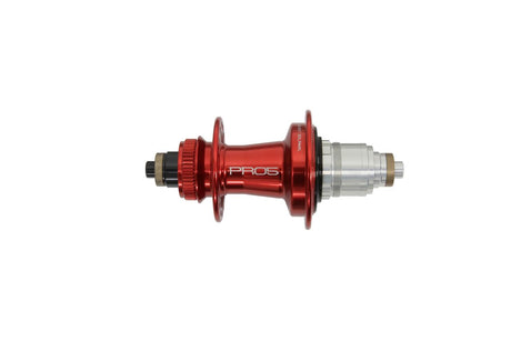 Pro 5 Hinterradnabe 32 Loch - Centerlock - rot - Sram XD Freilauf