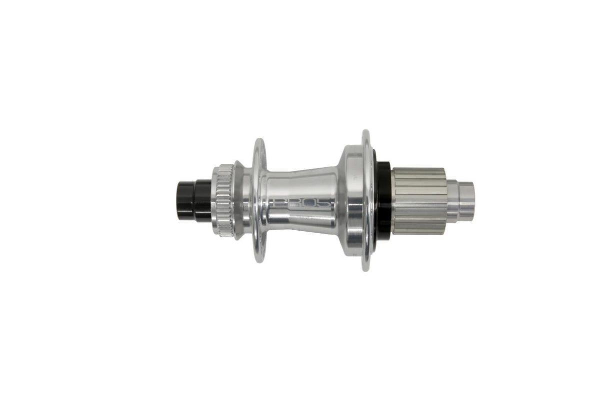 Pro 5 Hinterradnabe 32 Loch - Centerlock - silber - Shimano Microspline Freilauf
