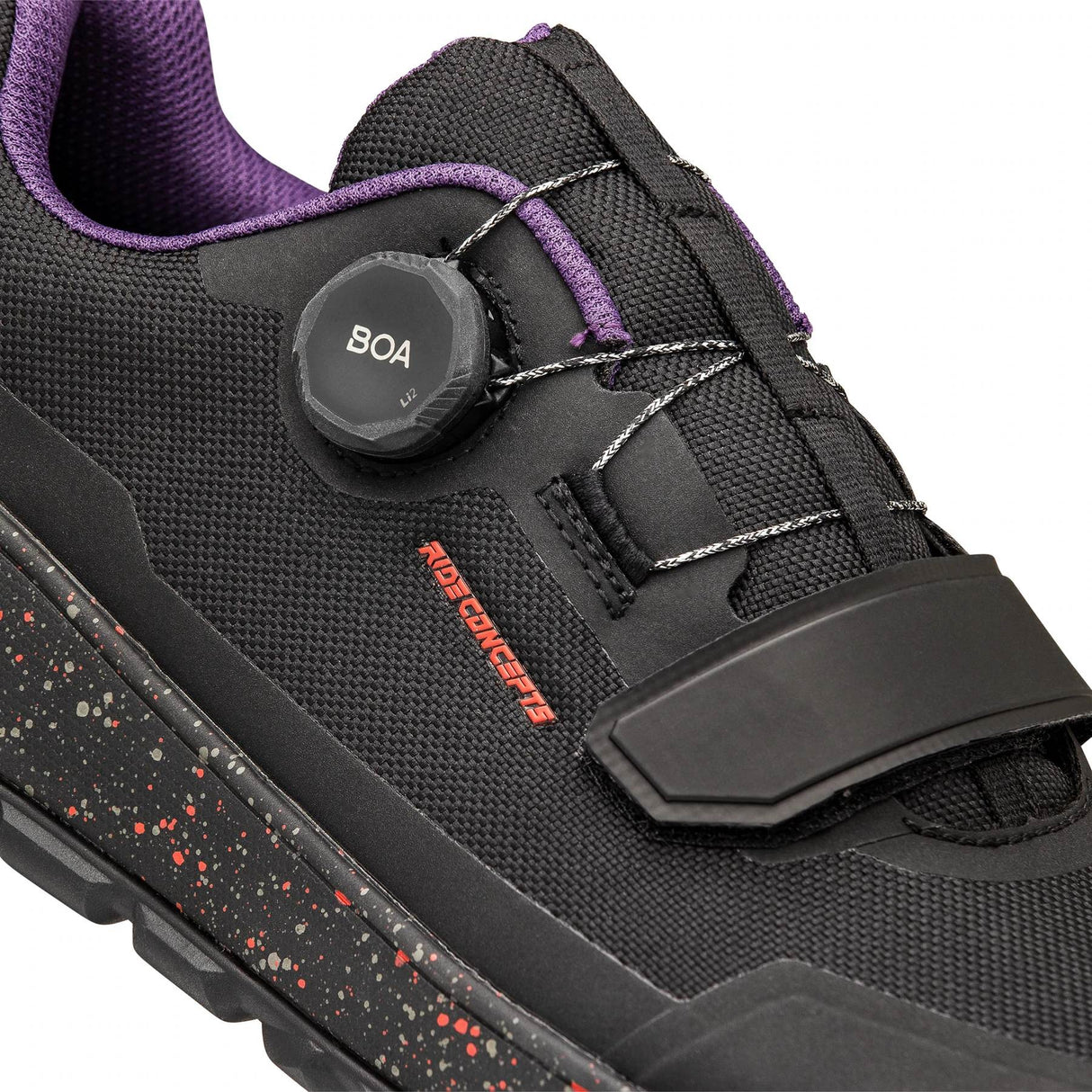 Tallac BOA Clip Men's Shoe - Black/Red