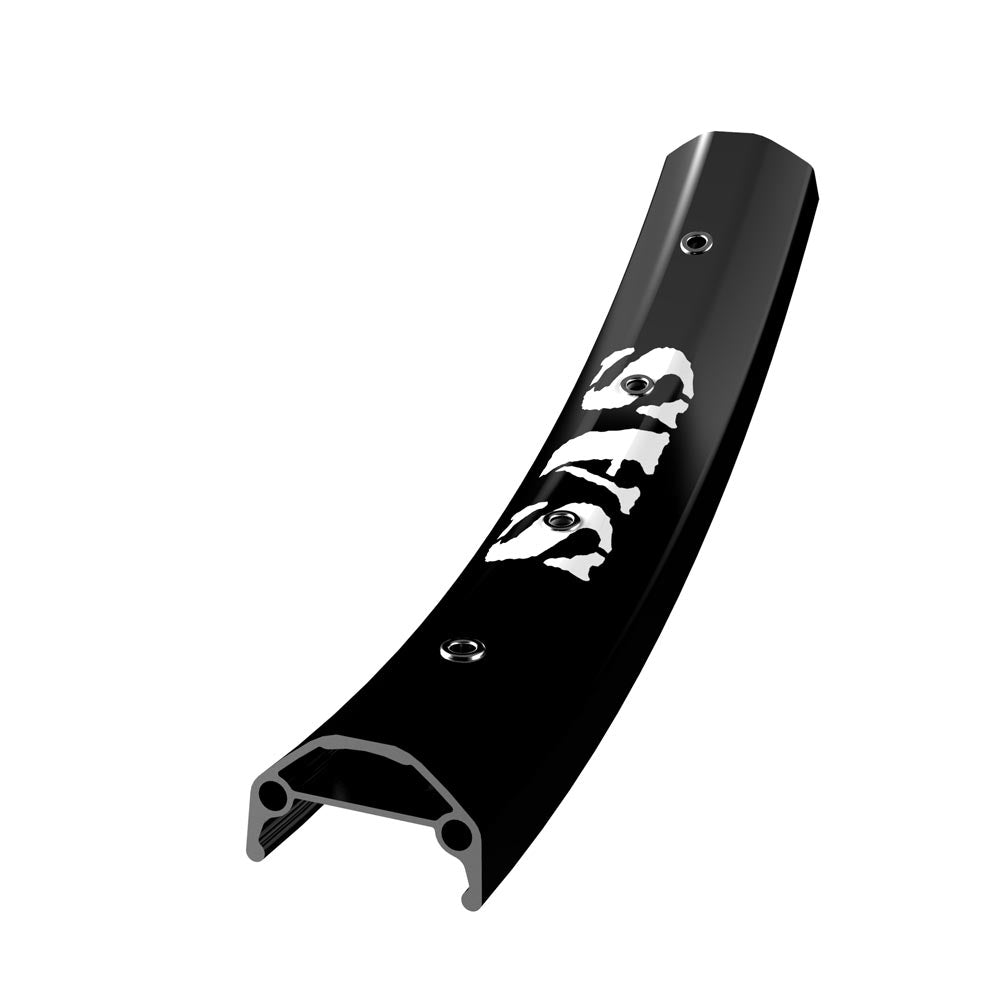 SAS 24 Zoll Felge für Disc und V-Brake - Schwarz