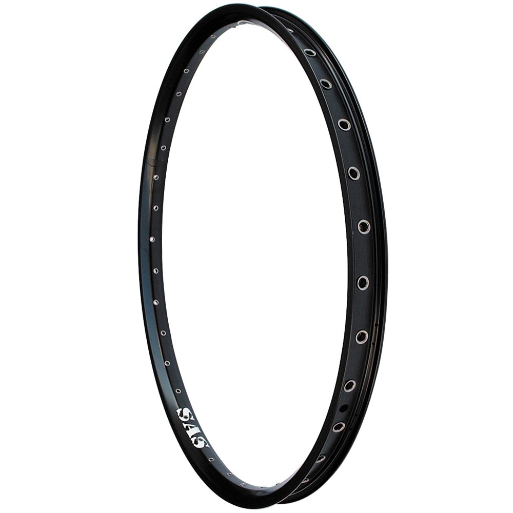 SAS 24 Zoll Felge für Disc und V-Brake - Schwarz