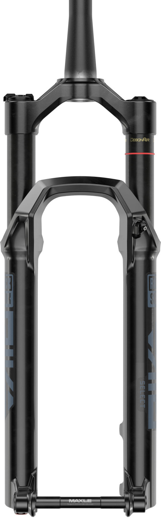 Pike Select Debon Air+ RC - 27,5 Zoll - 130 mm Federweg, konisch, 44 mm Offset - Schwarz