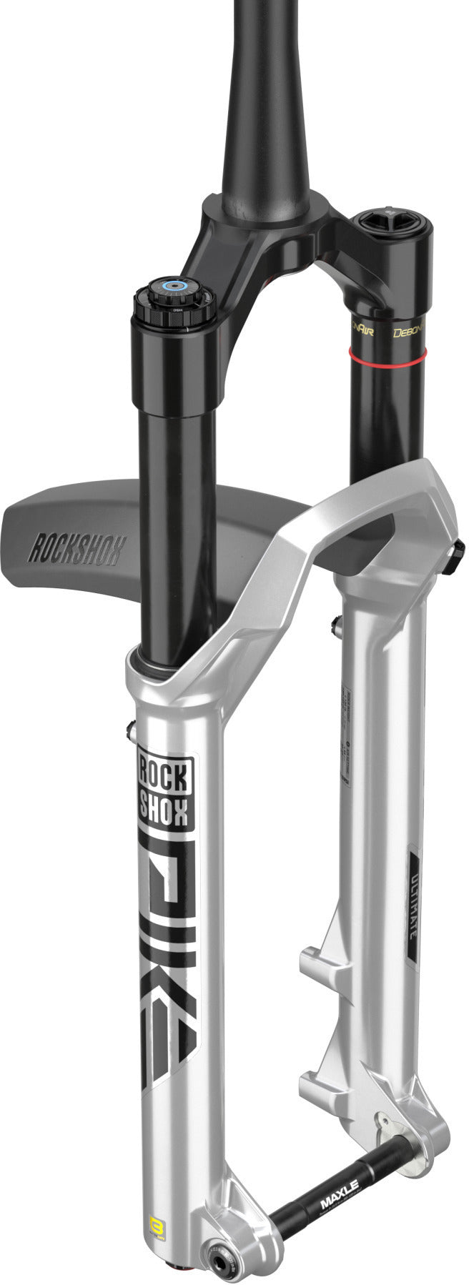 Pike Ultimate Debon Air+ RC2 - 29 Zoll - 130 mm Federweg, konisch, 44 mm Offest - Silber