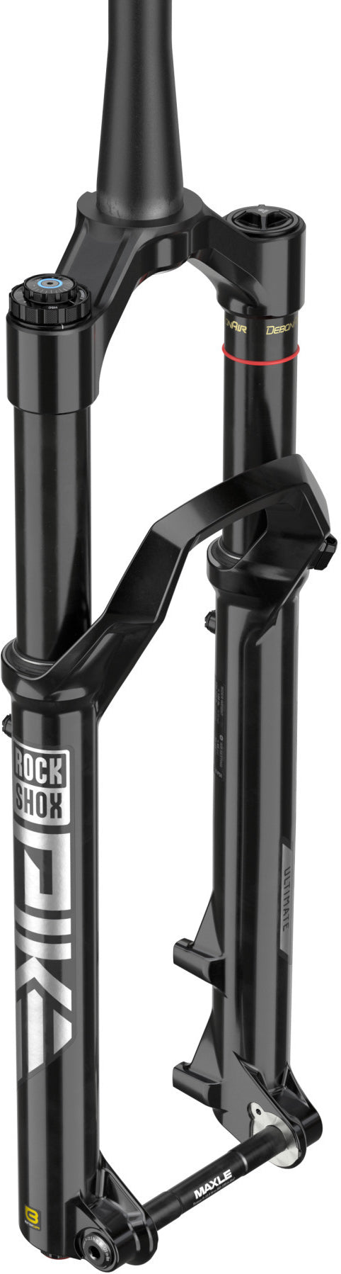 Pike Ultimate Debon Air+ RC2 - 29 Zoll - 140 mm Federweg, konisch, 44 mm Offset - Schwarz