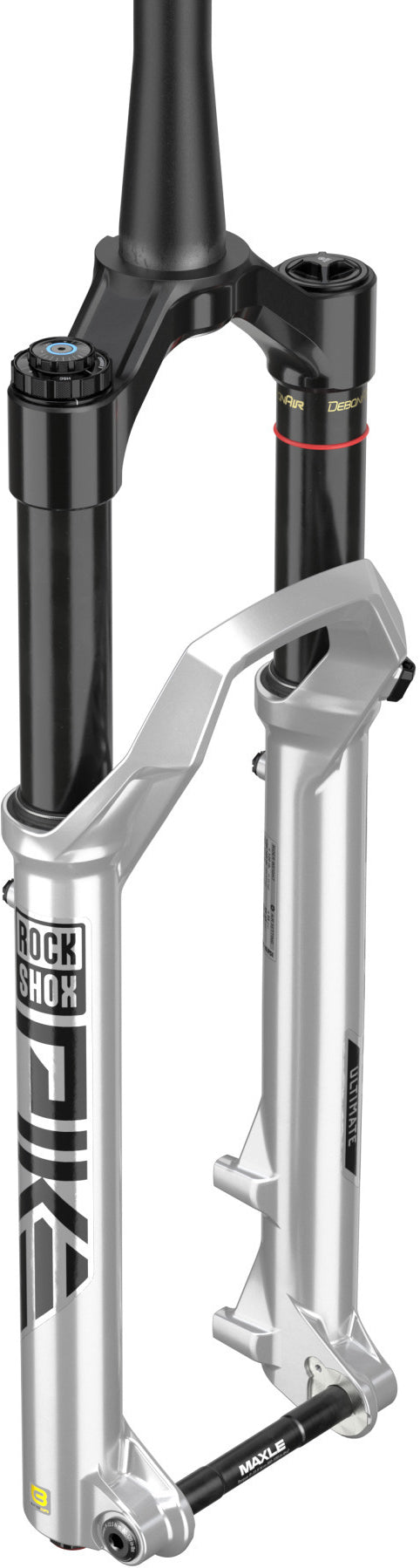 Pike Ultimate Debon Air+ RC2 - 29 Zoll - 140 mm Federweg, konisch, 44 mm Offest - Silber