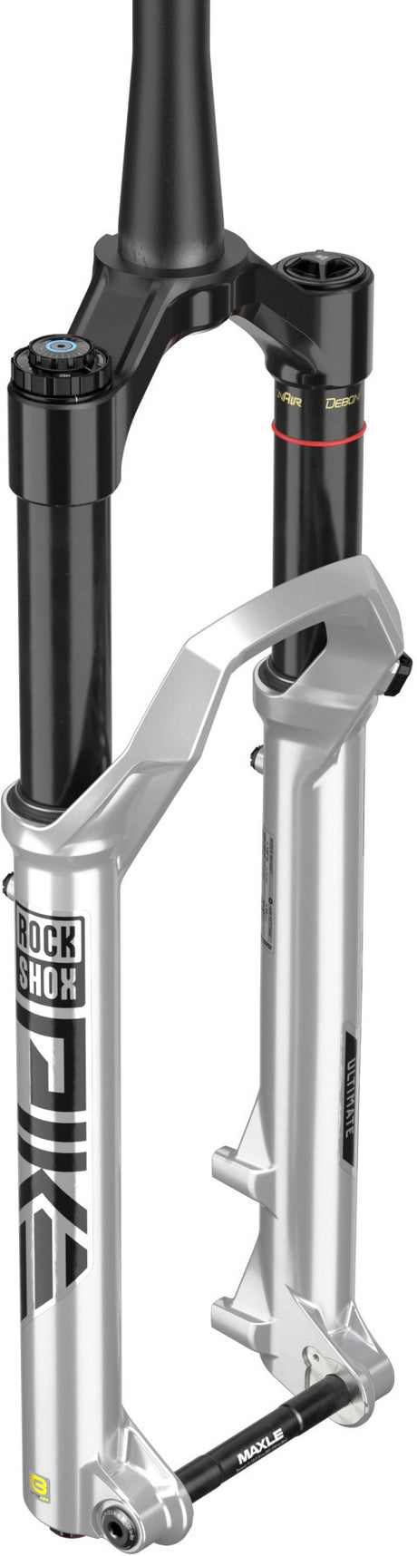 Pike Ultimate Debon Air+ RC2 - 29 Zoll - 130 mm Federweg, konisch, 44 mm Offest - Silber