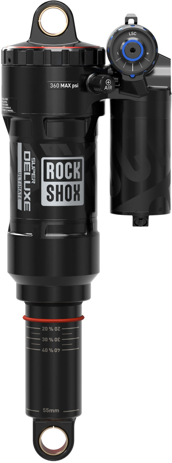 Super Deluxe Ultimate Debon Air+ RC2T, 210x52,5 mm Standard/Standard - Schwarz