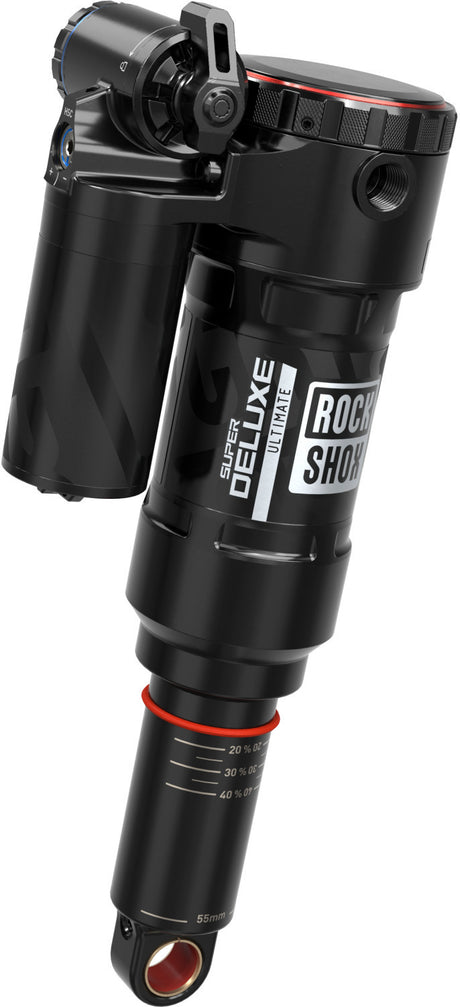 Super Deluxe Ultimate Debon Air+ RC2T, 165x45 mm Trunnion/Standard - Schwarz