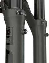 ZEB Ultimate Debon Air+ RC2 - 27,5 Zoll - 190 mm Federweg, konisch, 44 mm Offset - Grau