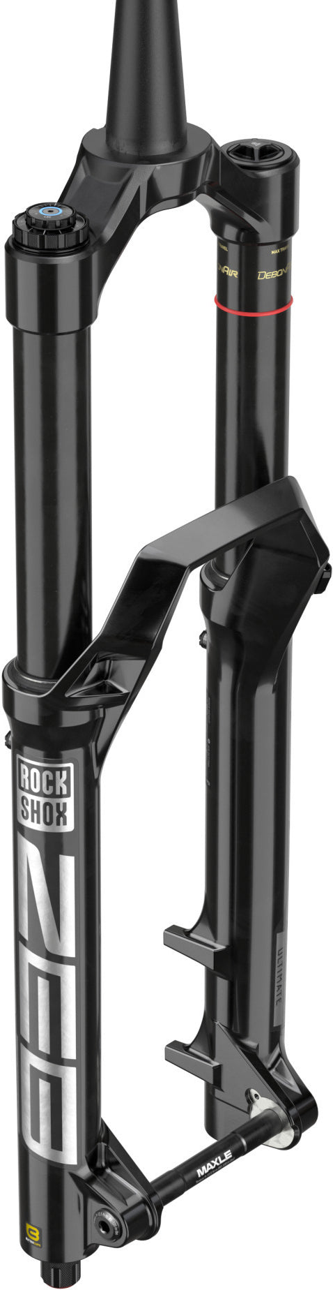 ZEB Ultimate Debon Air+ RC2 - 29 Zoll - 180 mm Federweg, konisch, 44 mm Offset - Schwarz