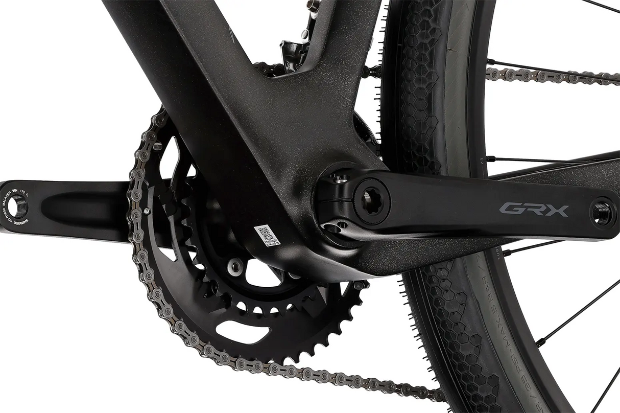 Ratt CF2 Allroad Rennrad - Black/Silver