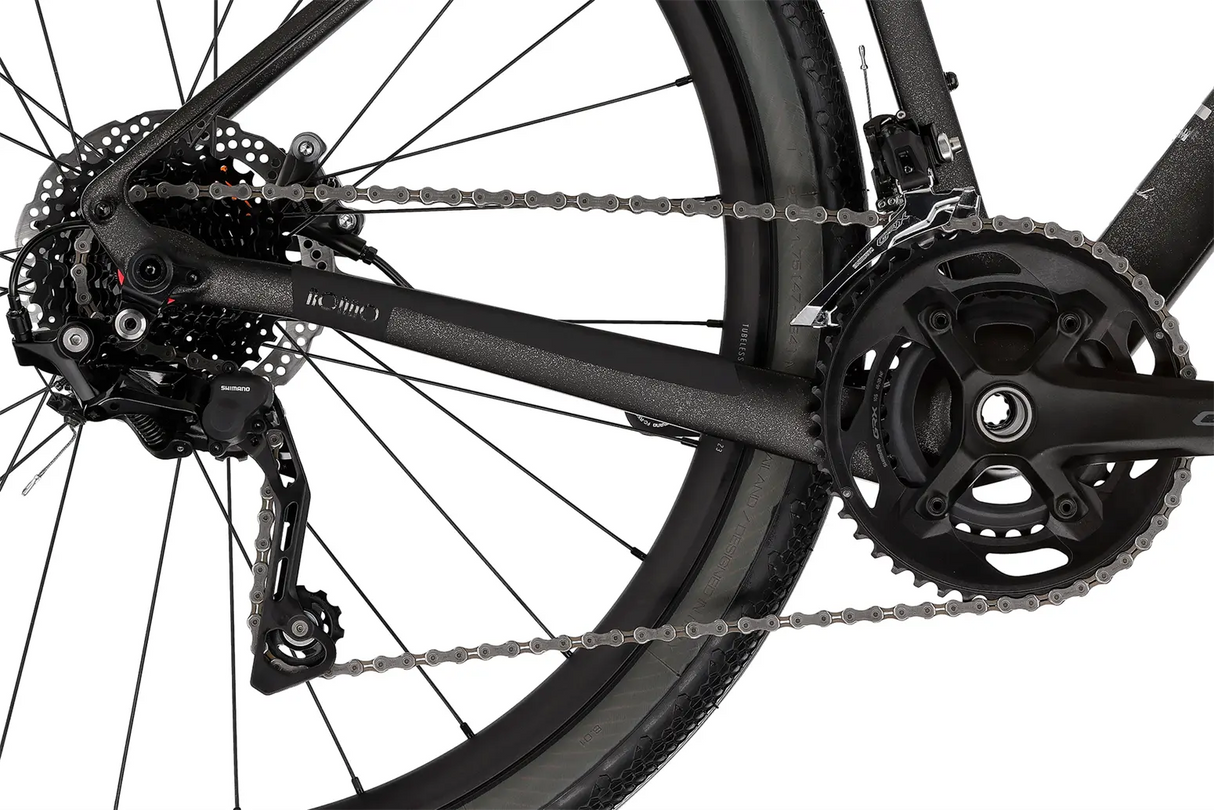 Ratt CF2 Allroad Rennrad - Black/Silver