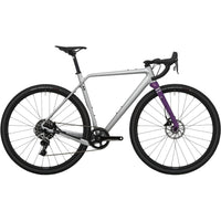 Ruut CF2 Gravelbike - Silver/Purple