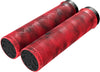Descendant Lockring Grips - Red-Black marbled 