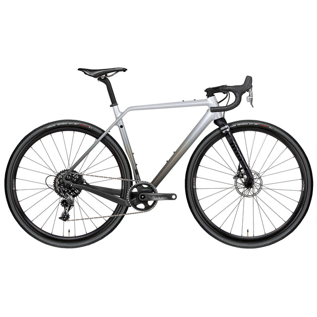 Ruut CF1 Gravelbike - Black/White