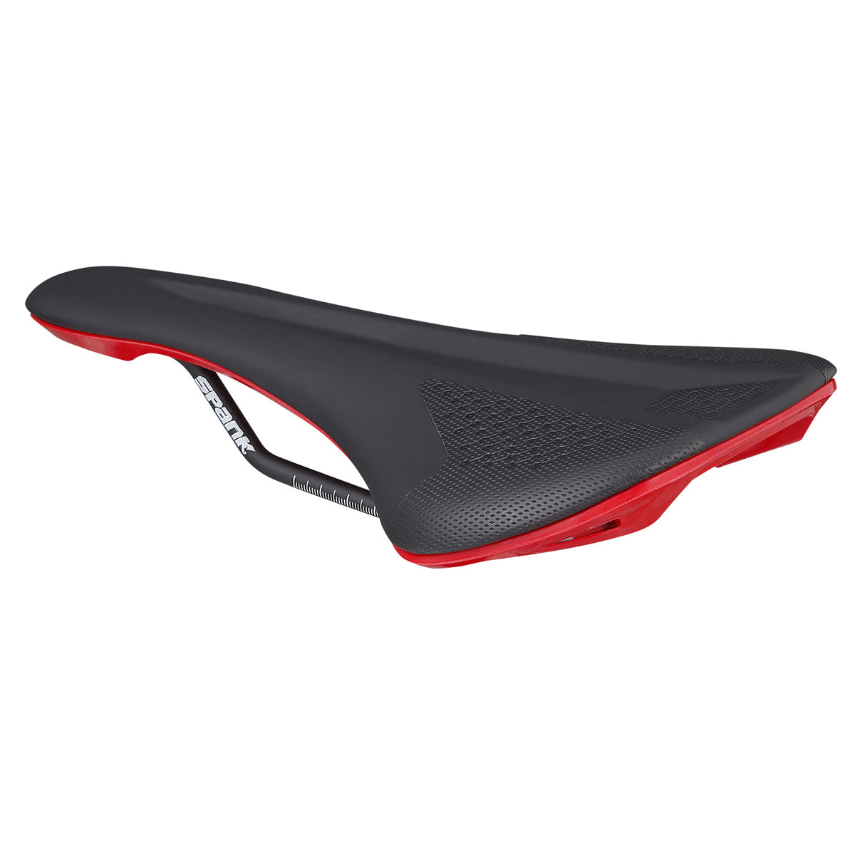 mtb sattel schwarz rot Spike 160 Sattel