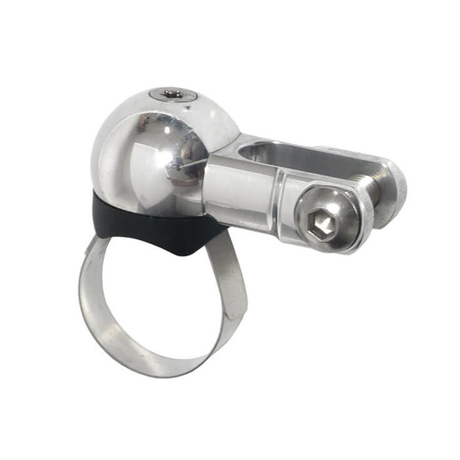 Schmidt delux Lampenhalter - Silber
