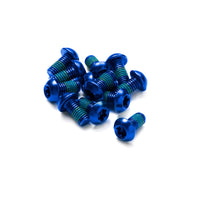 Juego de tornillos para discos de freno - azul