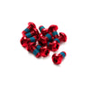 Set di viti per dischi freno - rosso