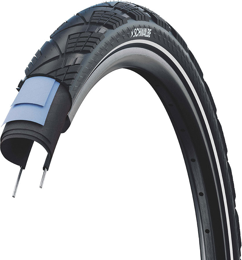 Marathon Efficiency, Race Guard, 27.5" Drahtreifen - schwarz/reflex