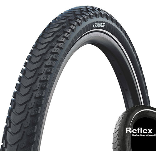 Marathon Mondial, DD Race Guard, 27.5" Drahtreifen - schwarz/reflex
