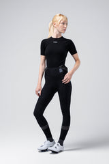 Base Layer Short Sleeve Winter Merino Women - Coal