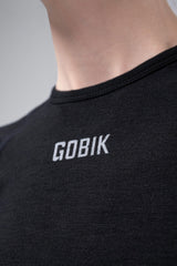 Base Layer Short Sleeve Winter Merino Women - Coal