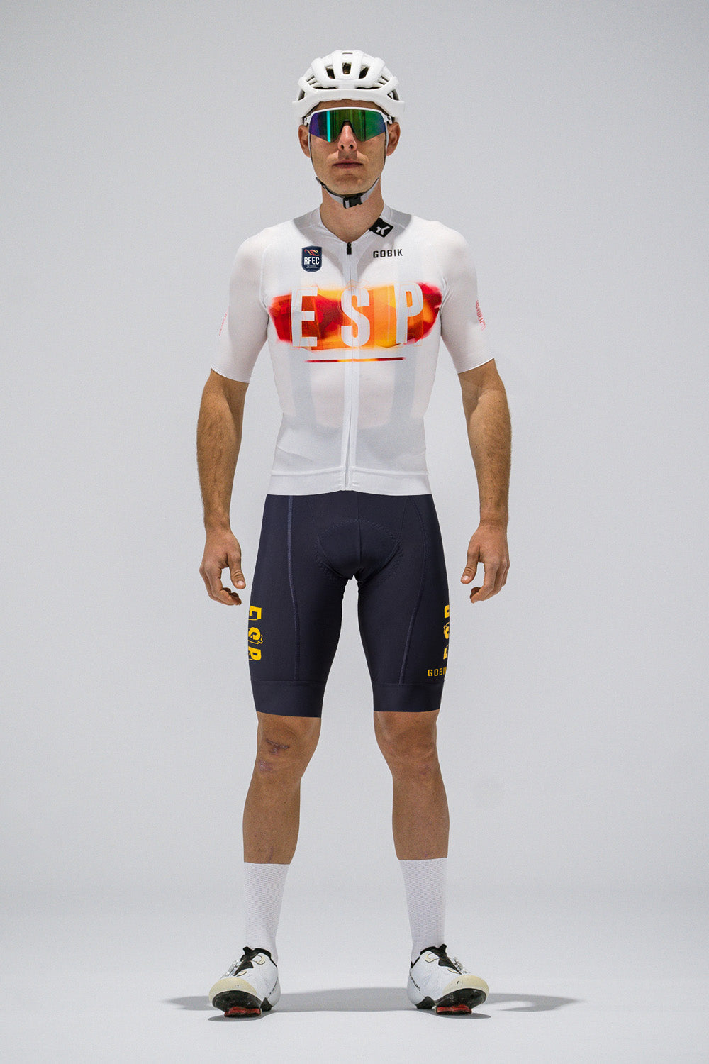 Short Sleeve Jersey CX Pro 4.0 - White RFEC