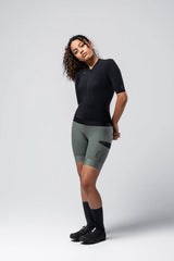 Short Sleeve Jersey CX Solid - Jasper