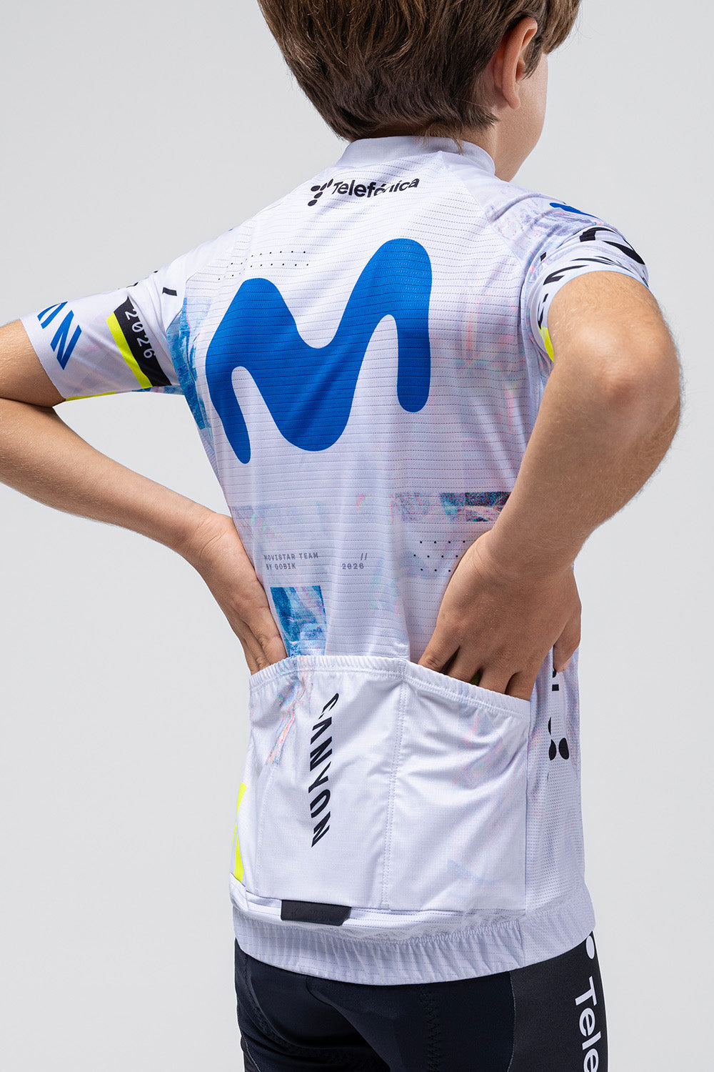 Short Sleeve Jersey Rocket Kids Movistar Team 26