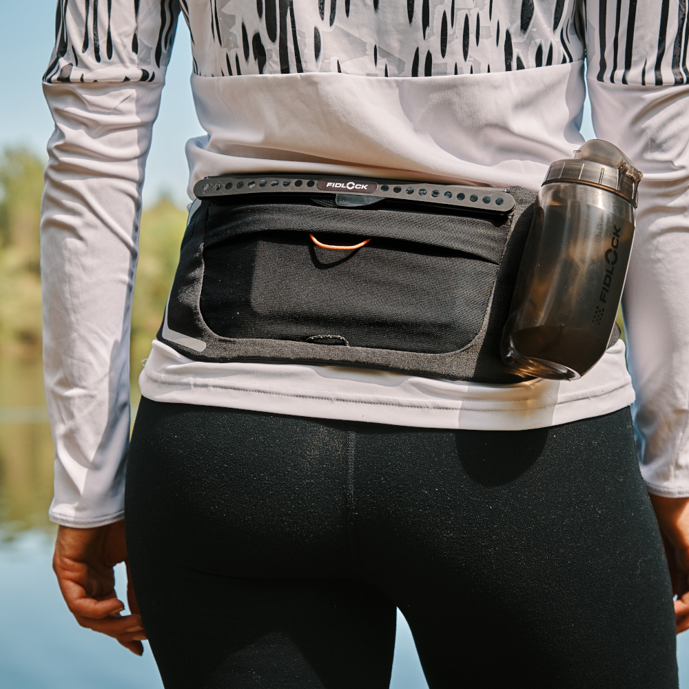 HIP BELT single + bottle 450 - black