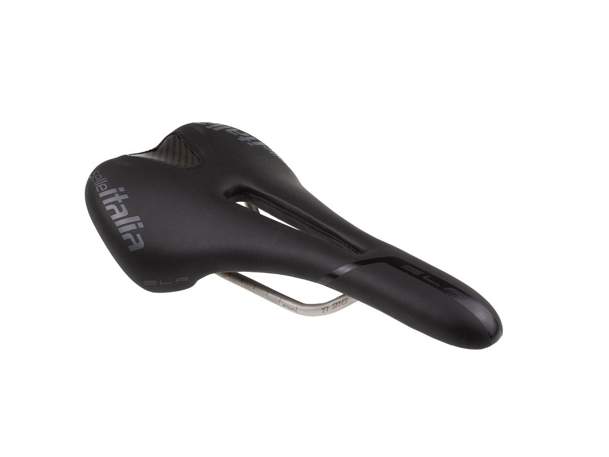 SLR Flow TI316 Sattel - schwarz