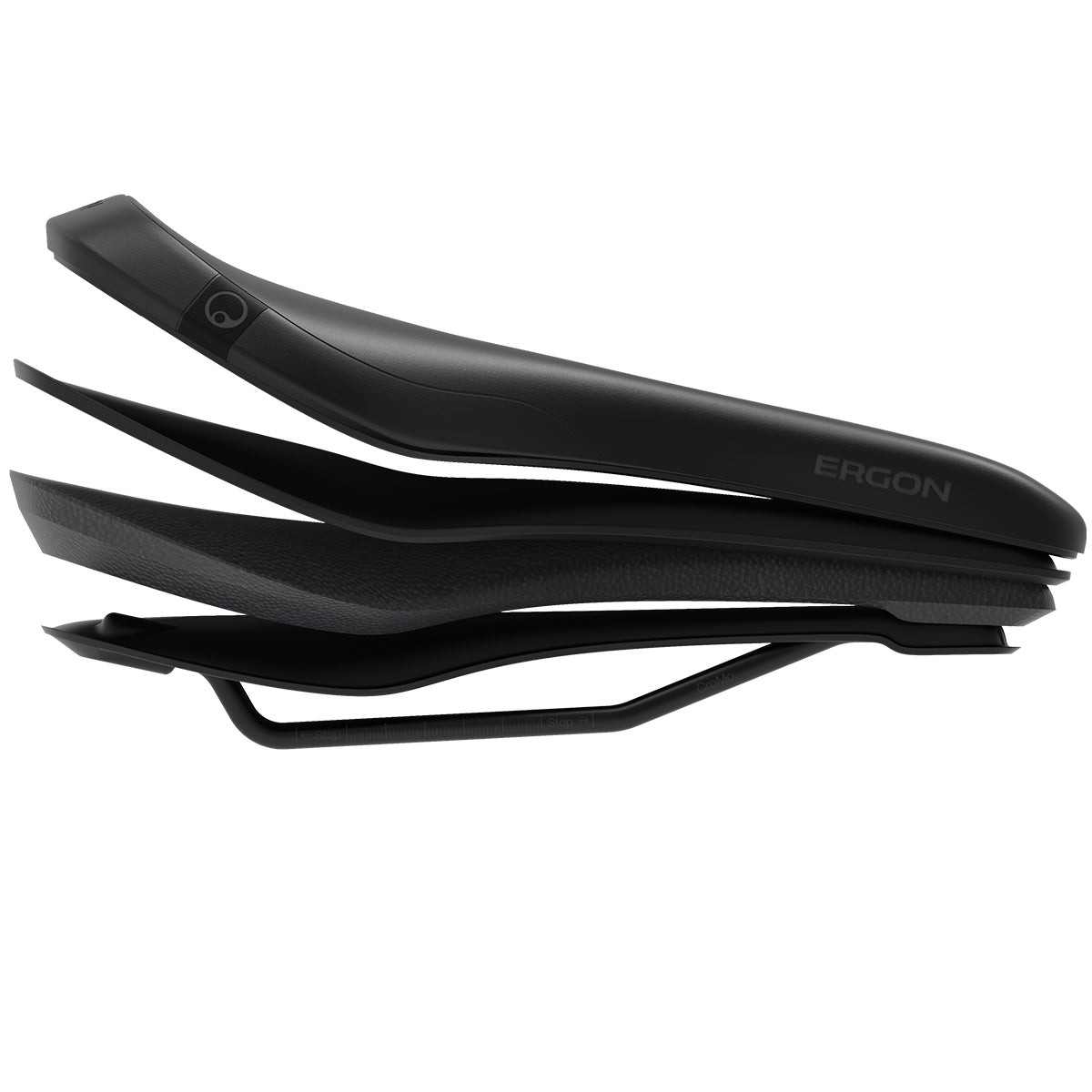SM E-Mountain Core Prime Frauensattel - Schwarz