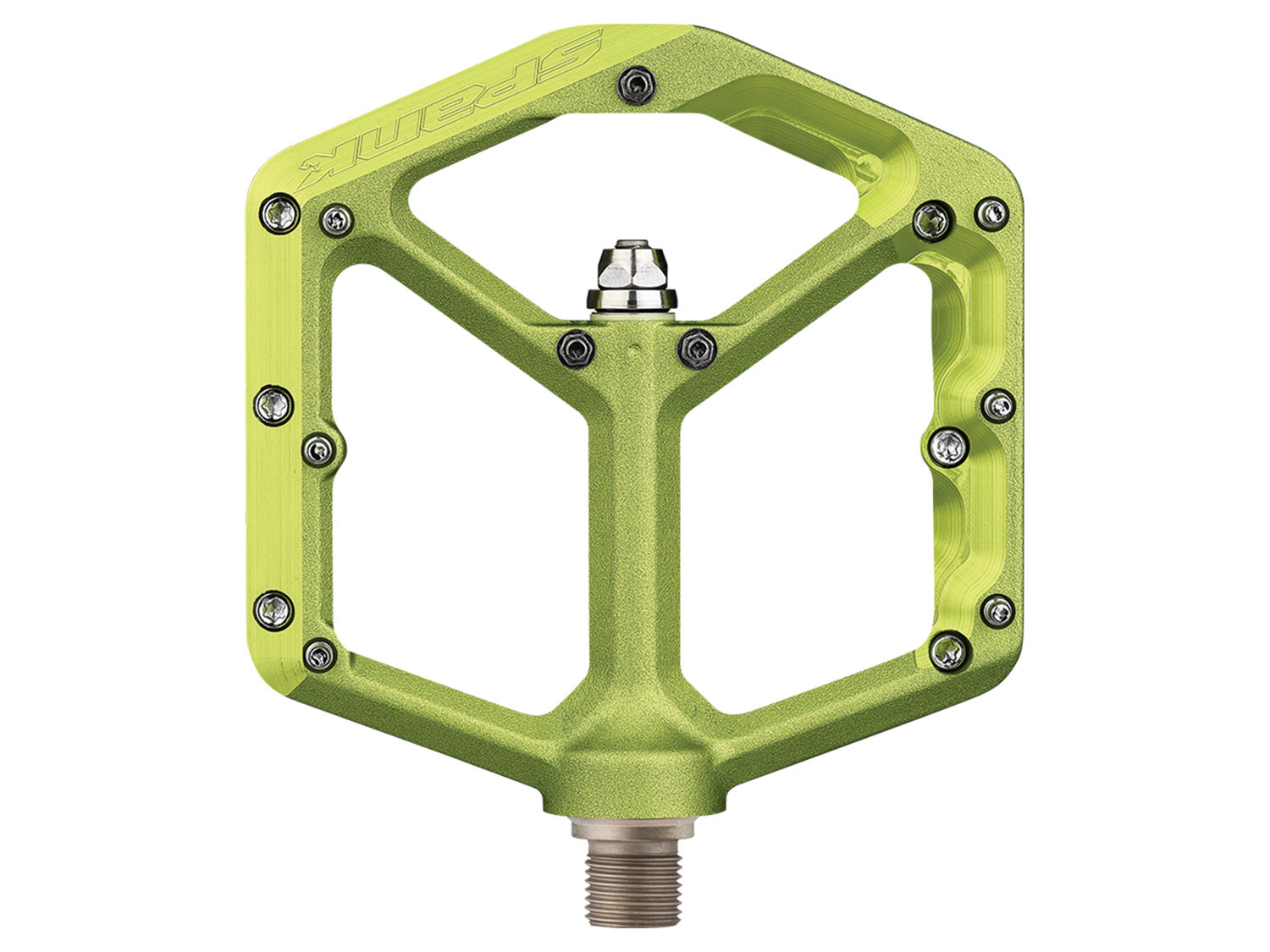 Oozy Reboot Flat Pedal - grün