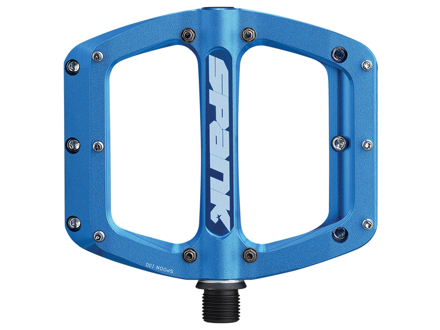 Spoon Reboot Flat Pedal - blau