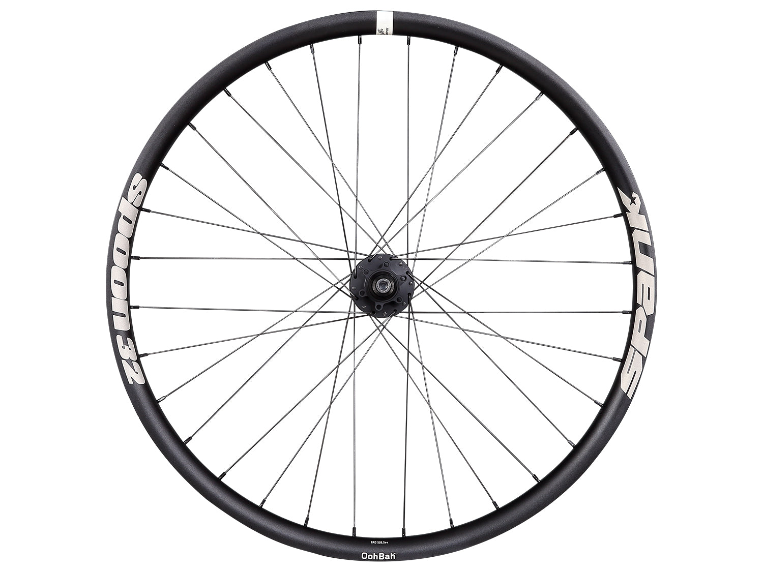 Spoon32 Singlespeed Laufrad - 26'' Rear - Schwarz