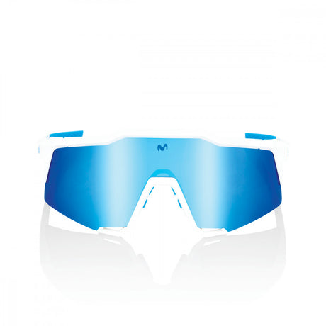 Speedcraft Movistar - HiPER Blue Multi Mirror Lens - Team White
