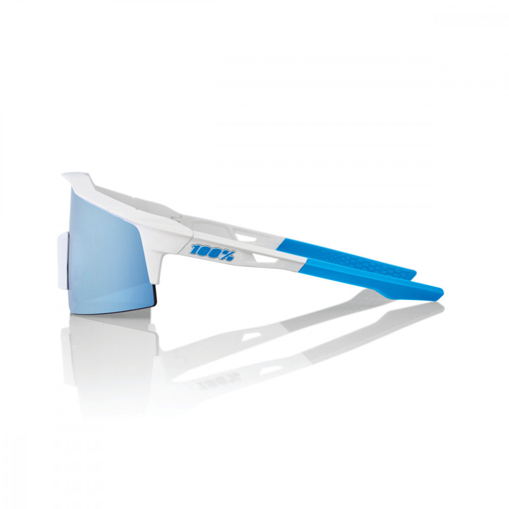Speedcraft SL Movistar - HiPER Blue Multi Mirror Lens - Team White