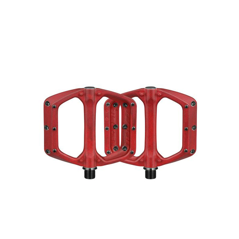 Spoon DC Flat Pedale - Rot