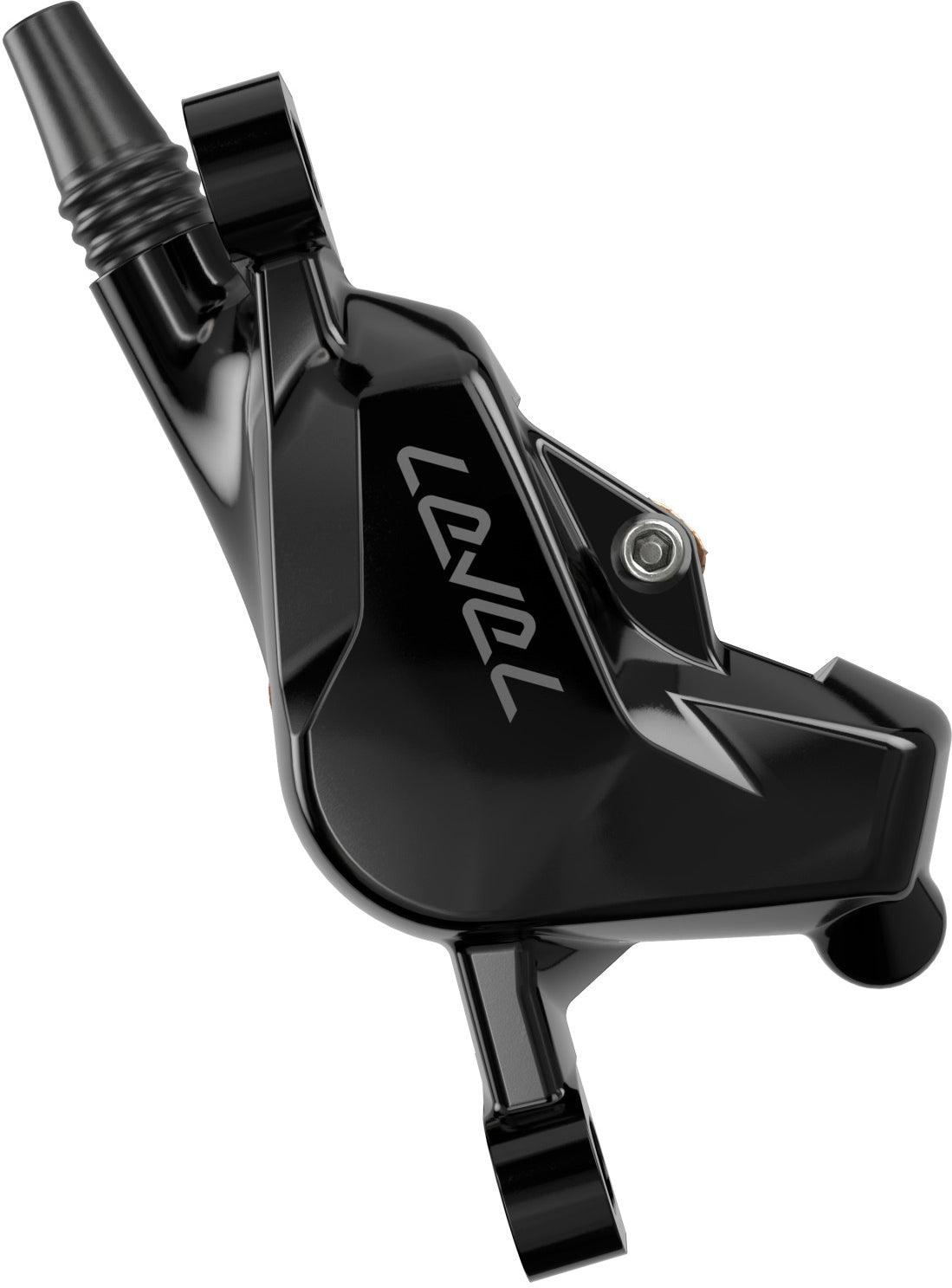 Level Silver Stealth 4 Kolben Bremse - schwarz